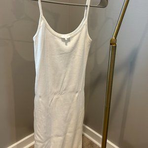 Meshki White Fitted Maxi Dress